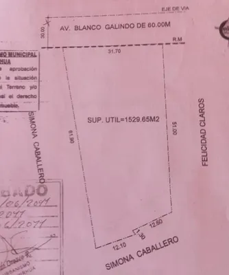 Terreno en venta