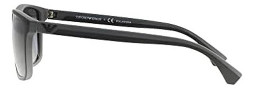 Emporio Armani Ea4033 Gafas De Sol Cuadradas Para Hombre, Po