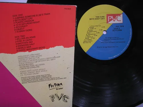 The Cure Boys Dont Cry Lp Vinilo Edición Usa 1980 (Usado)