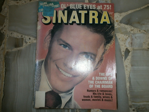 Revista Frank Sinatra Americana 1990 Ol´ Blue Eyes At 75 Usa