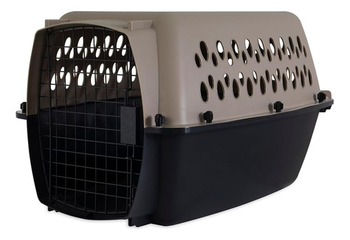 Petmate Vari Dog Kennel 24 , Taupe & Black, Jaula Portátil P