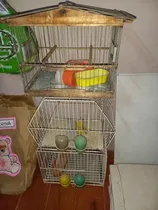 Comprar Lote 3 Jaulas Jaula De Pajaro En Buen Estado , Hago Envios