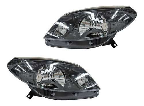 Par De Faros Stepway 2016 Fondo Negro Ty