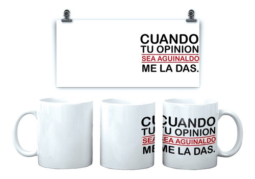 Taza Personalizada Con Frase De Cerámica Varios Diseños