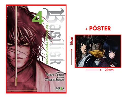 Ivrea Arg - Basilisk: The Kouga Ninja Scrolls #04 + Poster