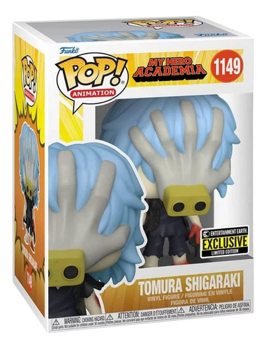 Funko Pop My Hero Academia Tomura Shigaraki 1149 Exclusivo