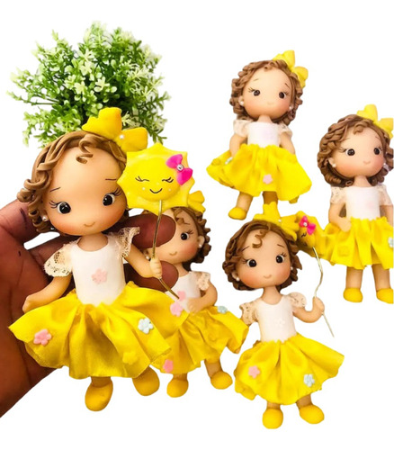 5 Bonecas Jardim