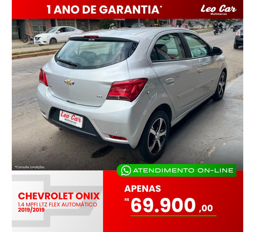 Chevrolet Onix 1.4 MPFI LTZ 8V FLEX 4P AUTOMÁTICO