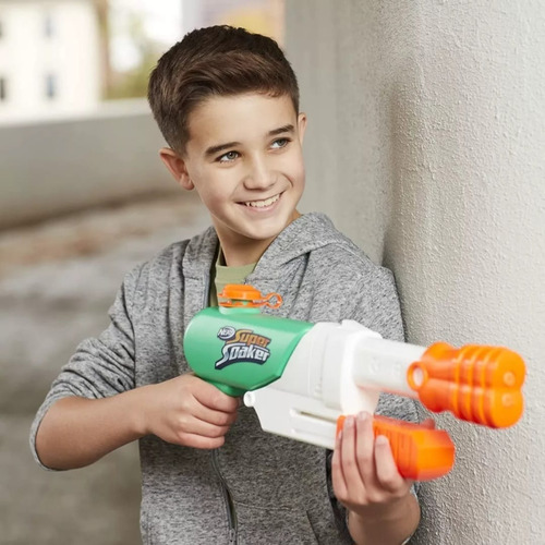 Lanzador De Agua Hydro Frenzy Con 2 Tubos Nerf Super Soaker