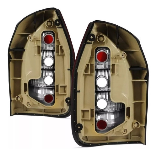 Faro Trasero Para Chevrolet Zafira 2005 - 2009 Bicolor Izq