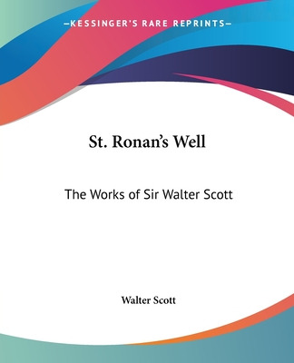 Libro St. Ronan's Well: The Works Of Sir Walter Scott - S...