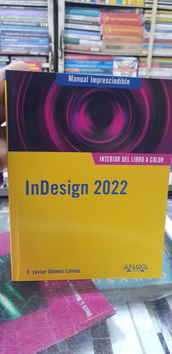 Indesign 2022 (javier Gómez) Anaya (Usado)