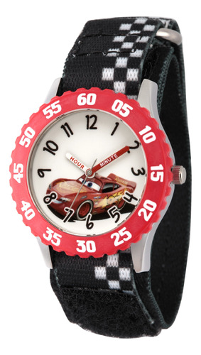 Reloj Disney Para Niños Wds000458 Rayo Mcqueen Correa De