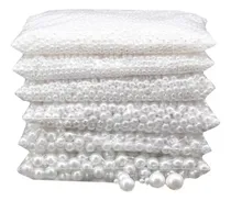 Comprar Paquete De Perlas Con Hueco Abs Para Pulseras Joyas Collares