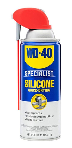 Lubricante De Silicona En Spray Resistente Al Agua Wd-40