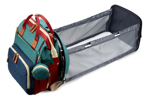 Fs Cuna Portátil Cuna De Viaje Mochila Impermeable