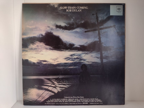 Lp Bob Dylan - Slow Train Coming - C/encarte, Excelente!