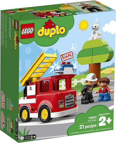 Lego Duplo Camion De Bomberos 21 Pz Mod 10901