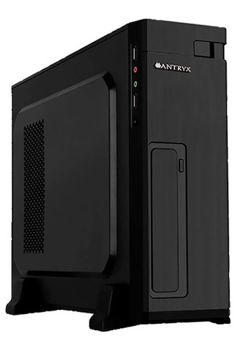 Case Slim M-atx Para Pc, Antryx Xs-100, Con Fuente De 300w