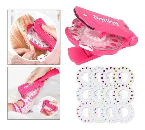 Adesivo De Diamante De Cristal 180 Diy Bling Hair Deco