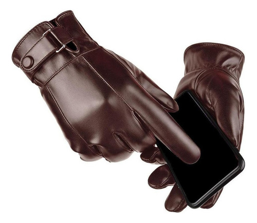 Guantes Impermeables De Invierno Para Hombre, Cálidos Y Mode