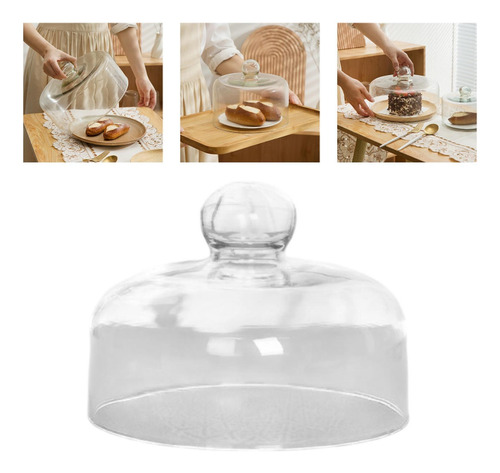 Take Clear Dome Tuber De Vidrio Redondo Domo De 18 X 28,3 Cm
