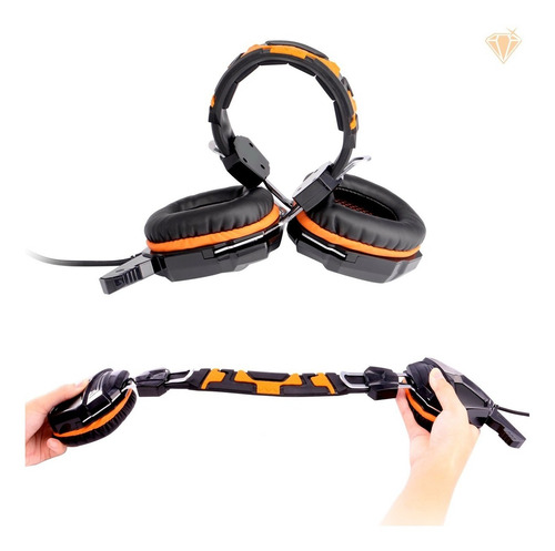 Imagen 3 de 8 de Headset Auricular Gamer Level Up Copperhead Ps4 Oc Xbox One