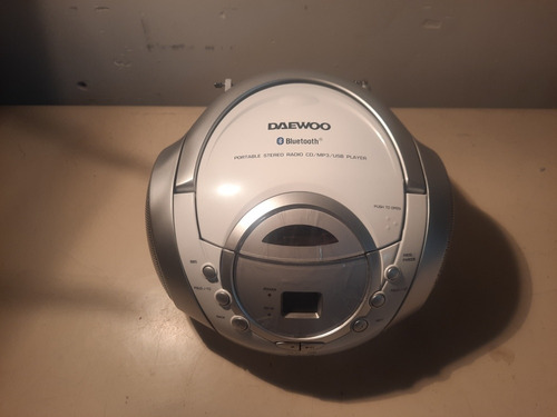 Imagen 3 de 6 de Equipo Reproductor Cd Daewoo Di-5038 Bluetooth Am Fm Usb
