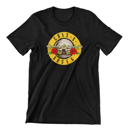 Polera - Guns N' Roses  - Logo  - Juvenil 100% Algodón