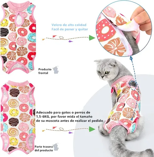 Xu Algodón Faja For Perros Gatos Esterilizada Y