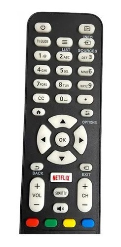 Controle Compatível Tv Aoc Smart Hd Lcd Led With Backlight