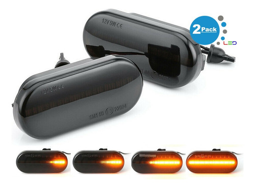 Cuarto Luz Direccional Led Secuencial Vw Jetta A4 A5 2003