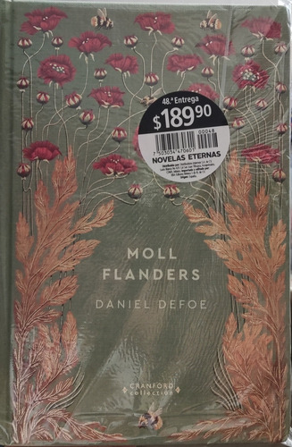 Moll Flanders, De Daniel Defoe. Editorial Rba, Tapa Dura En Español, 2022