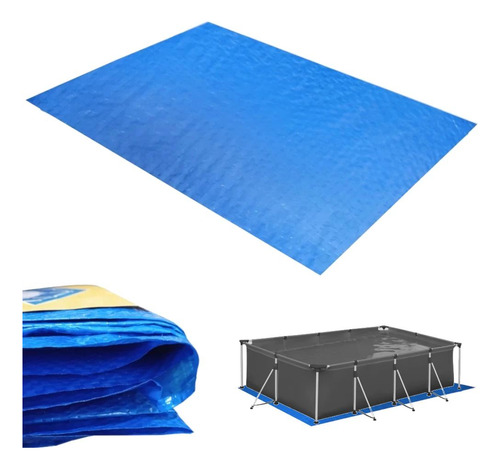 Piscina 5000 Lts + Capa, Forro + Lança Água + Boia De Braço