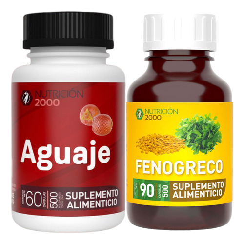 Aguaje + Fenogreco Producto Premium Nutrición 2000