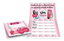 Comprar Convite Festa Spa 8 Uni Regina Festas
