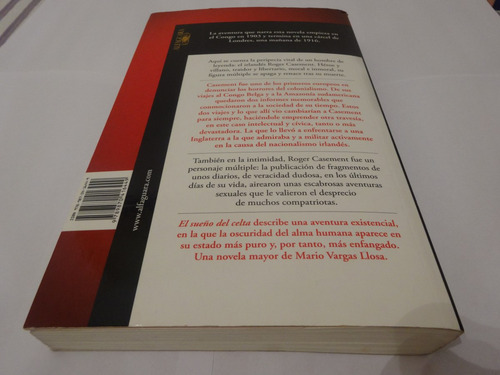 Libro El Sueño Del Celta De Mario Vargas Llosa