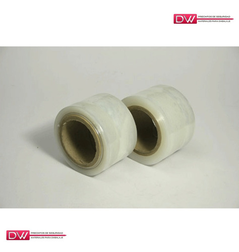 Imagen 4 de 8 de Film Strech Con Dispenser + 5 Rollos De 72 Mm Kit
