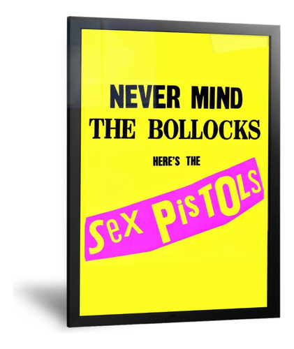 Cuadro Decorativo Poster De Sex Pistols  Icaro 60x40