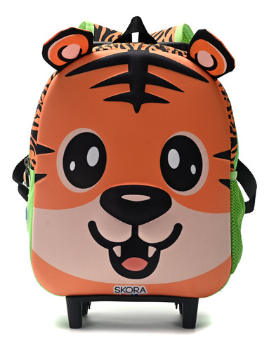 Mochila Carro Infantil Hello Kawaii Jardin Colegio Skora