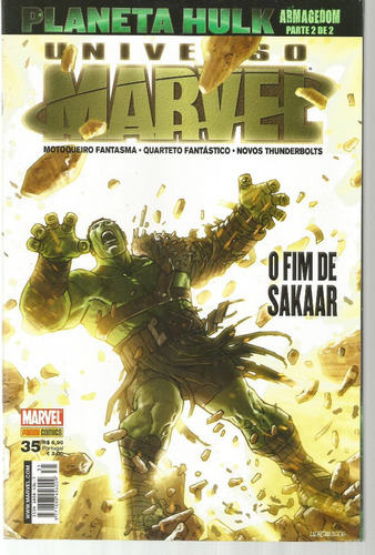 Universo Marvel 35 1ª Serie - Panini - Bonellihq Cx332 H21