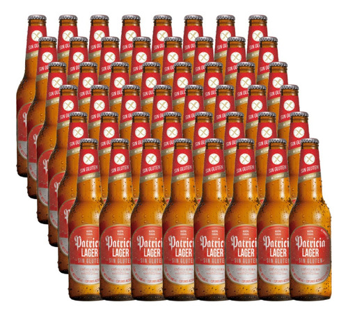 Cerveza Patricia Sin Gluten Retornable 340 Ml X48