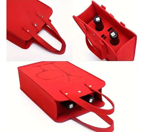 Bolsa De Fieltro Para Vino Tinto, Bolsa De Almacenamiento Po
