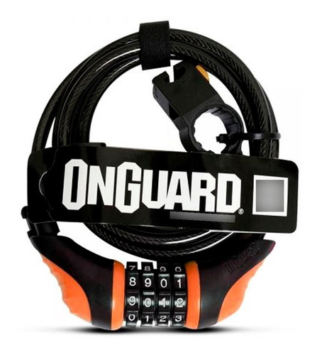 Candado Bicicleta Seguridad Onguard Espiral Clave Ns180x8mm