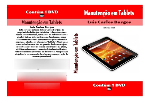 Dvd Manutenção De Tablets
