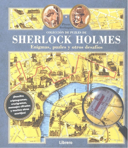 Sherlock Holmes Coleccion Puzzles Enigmas Y Otros Desafio...