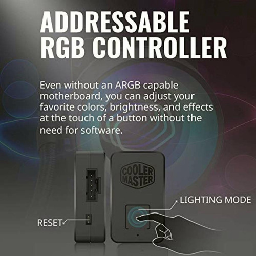 Masterliquid Ml240 Espejo Argb Close-loop Aio Cpu