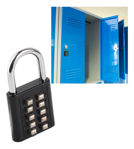 Candado De Combinación De Acero Impermeable Multifuncional