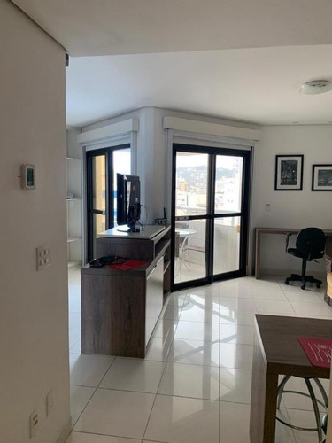 Flat Para Alugar, 43 M² Por R$ 4.000,00/mês - Boqueirão - Santos/sp - Fl0020