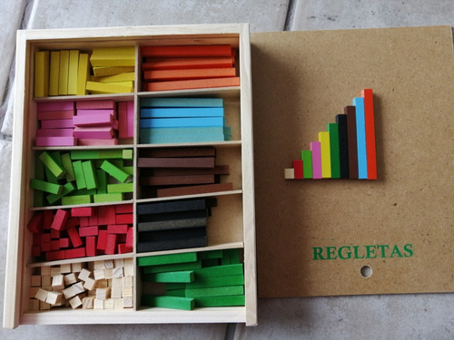 Cuisenaire Regleta Madera Lisa Aprende Matemáticas